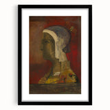 Symbolic Head Modern Wall Art – Abstract Contemporary Decor