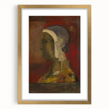 Symbolic Head Modern Wall Art – Abstract Contemporary Decor