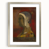 Symbolic Head Modern Wall Art – Abstract Contemporary Decor