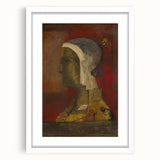 Symbolic Head Modern Wall Art – Abstract Contemporary Decor