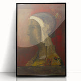 Symbolic Head Modern Wall Art – Abstract Contemporary Decor