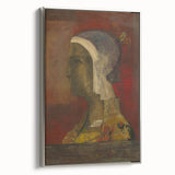 Symbolic Head Modern Wall Art – Abstract Contemporary Decor