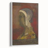Symbolic Head Modern Wall Art – Abstract Contemporary Decor