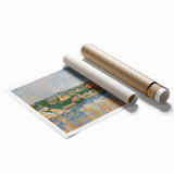 Impressionist Landscape Wall Art - Inspired by French Village Views