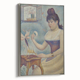 Impressionist Oil Painting – French Village Art Print