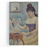 Impressionist Oil Painting – French Village Art Print