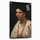 Portrait of a Girl Modern Wall Art – Minimalist Contemporary Design