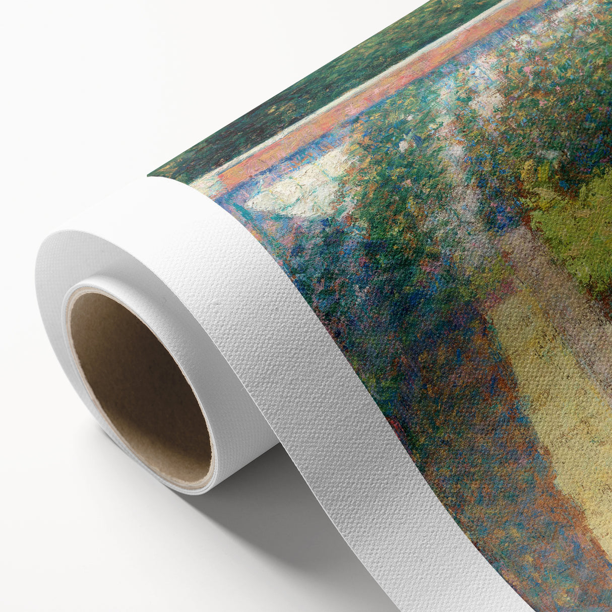 Impressionist Landscape Art – French Country Scene Print