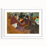 Modern Wall Art: Vibrant Moulin Rouge Scene in Classic Parisian Style