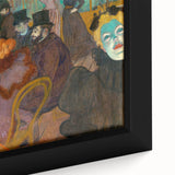 Modern Wall Art: Vibrant Moulin Rouge Scene in Classic Parisian Style