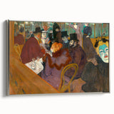 Modern Wall Art: Vibrant Moulin Rouge Scene in Classic Parisian Style