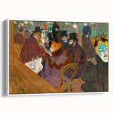 Modern Wall Art: Vibrant Moulin Rouge Scene in Classic Parisian Style