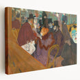 Modern Wall Art: Vibrant Moulin Rouge Scene in Classic Parisian Style
