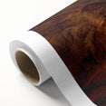 Stunning rolled canvas depicting a vibrant landscape scene with caves and rich earthy tones, perfect for home decor, presented in a protective cardboard tube.