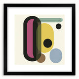 Acrylic Bedroom Wall Art – Geometric Canvas Prints for Bedroom