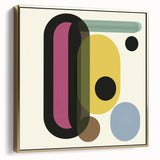 Acrylic Bedroom Wall Art – Geometric Canvas Prints for Bedroom