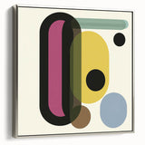 Acrylic Bedroom Wall Art – Geometric Canvas Prints for Bedroom