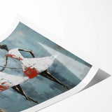 Elegant Abstract Female Figures – Modern Living Room Wall Art