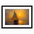 Sailing into Sunset Office Wall Art – Modern Corporate Decor