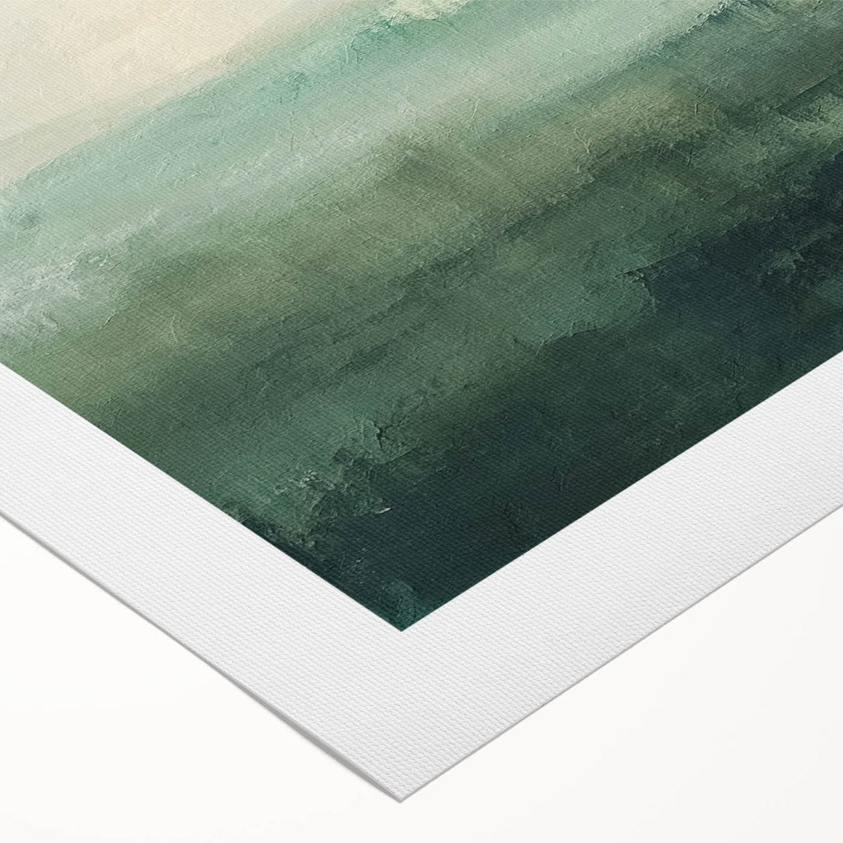 Abstract landscape wall art on rolled canvas, showcasing vibrant colors and fluid shapes, ideal for modern home decor. Perfect for adding a creative touch to any space.