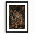 Baroque Art Print - Festive Banquet Scene with Rich Details