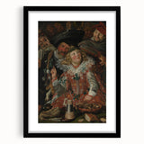 Baroque Art Print - Festive Banquet Scene with Rich Details
