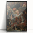 Baroque Art Print - Festive Banquet Scene with Rich Details