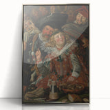Baroque Art Print - Festive Banquet Scene with Rich Details