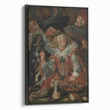 Baroque Art Print - Festive Banquet Scene with Rich Details