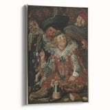 Baroque Art Print - Festive Banquet Scene with Rich Details