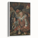Baroque Art Print - Festive Banquet Scene with Rich Details