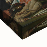 Baroque Art Print - Festive Banquet Scene with Rich Details