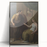 Neoclassical Art Print: Paetus and Arria - Classical Greco-Roman Poster