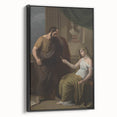 Neoclassical Art Print: Paetus and Arria - Classical Greco-Roman Poster