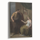 Neoclassical Art Print: Paetus and Arria - Classical Greco-Roman Poster