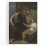 Neoclassical Art Print: Paetus and Arria - Classical Greco-Roman Poster