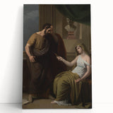 Neoclassical Art Print: Paetus and Arria - Classical Greco-Roman Poster