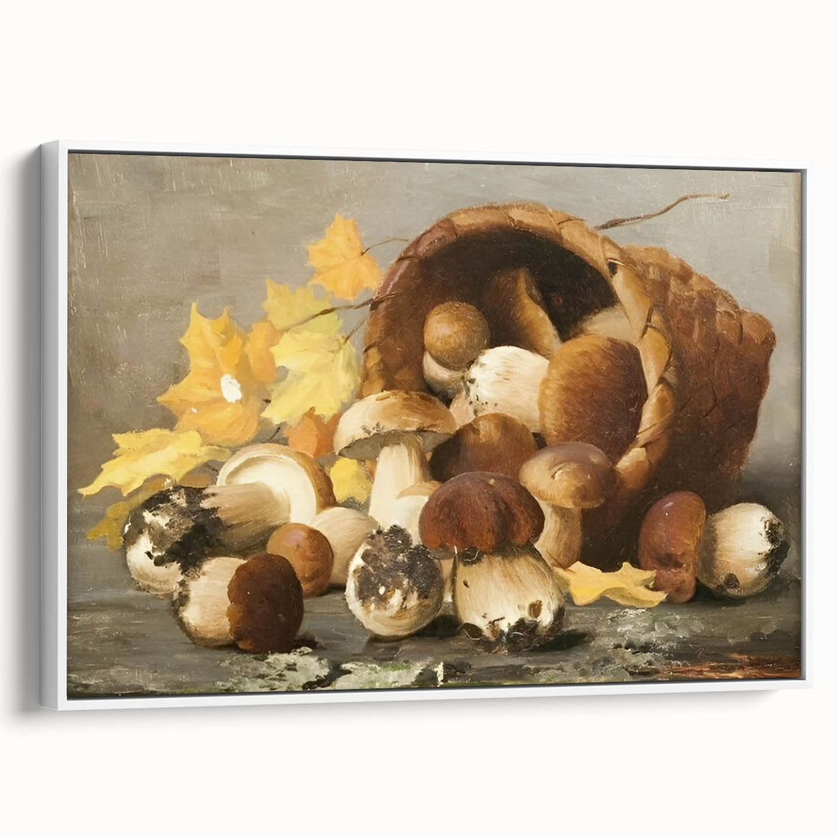 Extra large framed canvas featuring vintage poster art of colorful fruits, ideal for living room decor.