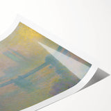 Impressionist London Scene - Monet's Charing Cross Bridge, Framed Print