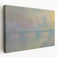 Impressionist London Scene - Monet's Charing Cross Bridge, Framed Print