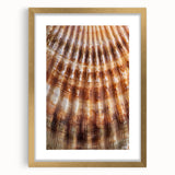 Extra large abstract art print featuring textured florals in soft pastel hues, framed in gold, ideal for living room decor.