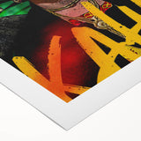 Frida Kahlo Pop Art Wall Art - Vibrant Mexican Modernism Canvas