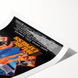 Retro Malibu Express Poster Art - Vintage 80s Action Movie Prints