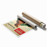 Vintage Levi’s Poster | First in the West Western Art Print