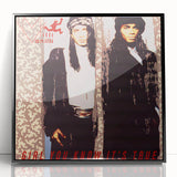 Milli Vanilli Girl You Know It's True Retro Wall Art – Vintage Canvas Print