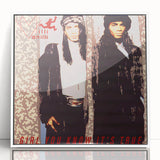Milli Vanilli Girl You Know It's True Retro Wall Art – Vintage Canvas Print