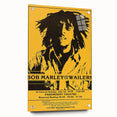 Vintage Bob Marley & The Wailers 1978 Concert Poster - Retro Music Art