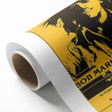 Vintage Bob Marley & The Wailers 1978 Concert Poster - Retro Music Art