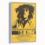 Vintage Bob Marley & The Wailers 1978 Concert Poster - Retro Music Art