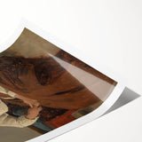 Poignant Realism Portrait | Melancholy Italian Woman by Camille Corot